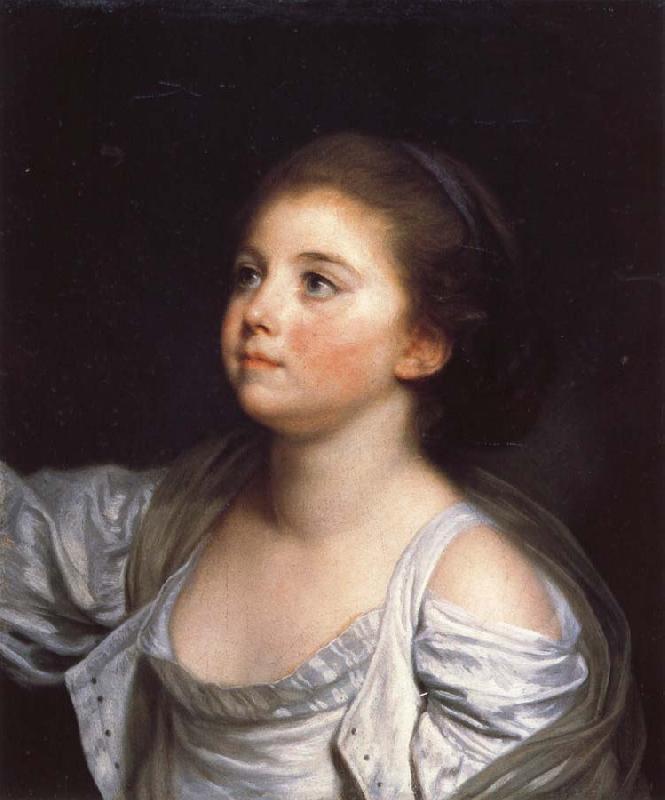Jean-Baptiste Greuze A Girl Sweden oil painting art